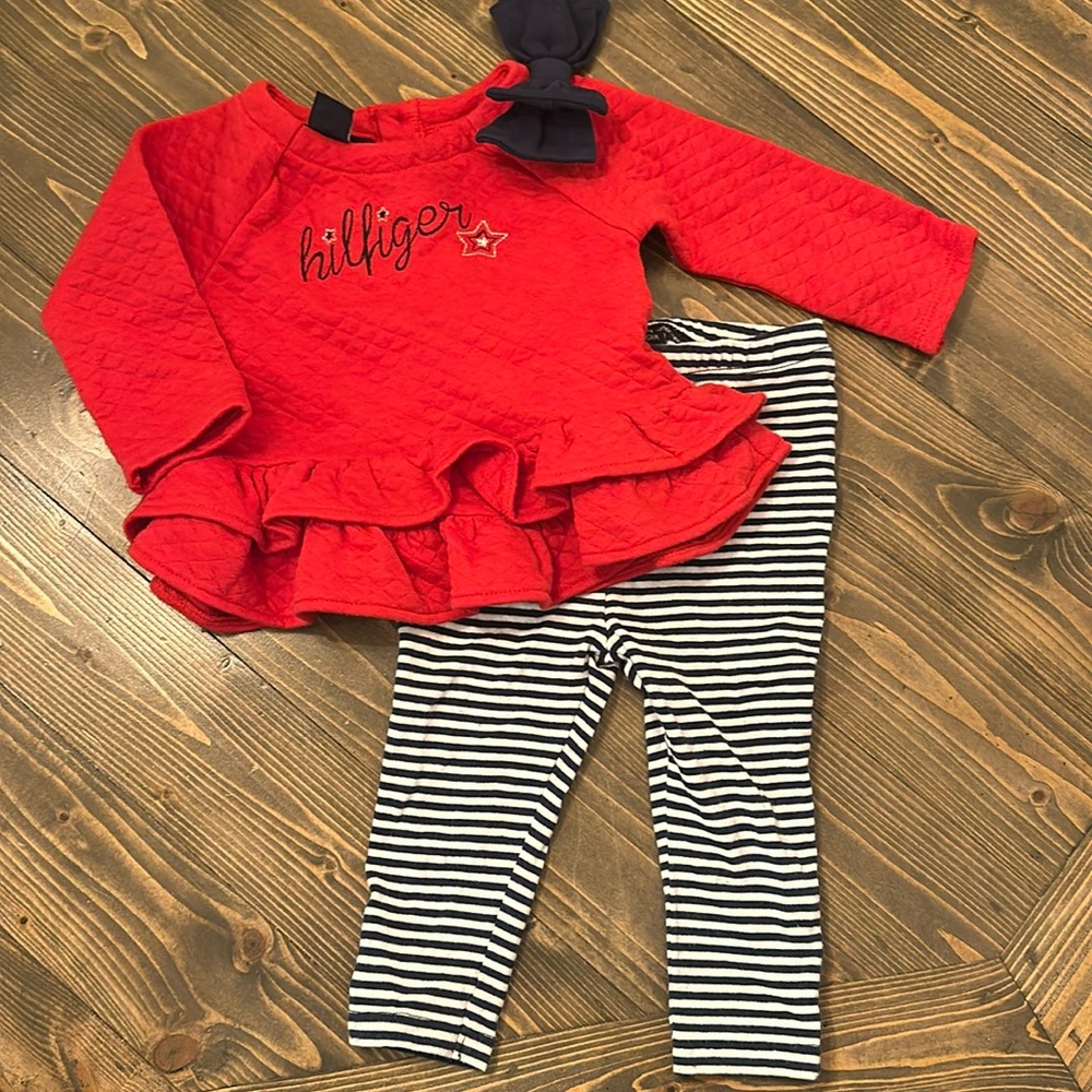 Red and navy Tommy Hilfiger set